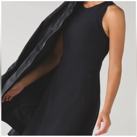 LULULEMON & GO TILL DAWN DRESS SIZE 8 BLACK - Picture 11 of 11